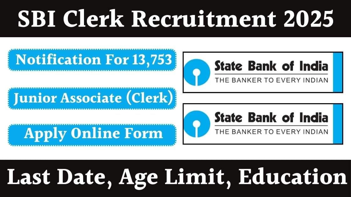 SBI Clerk Recruitment 2025