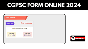 CGPSC Recruitment 2024-25