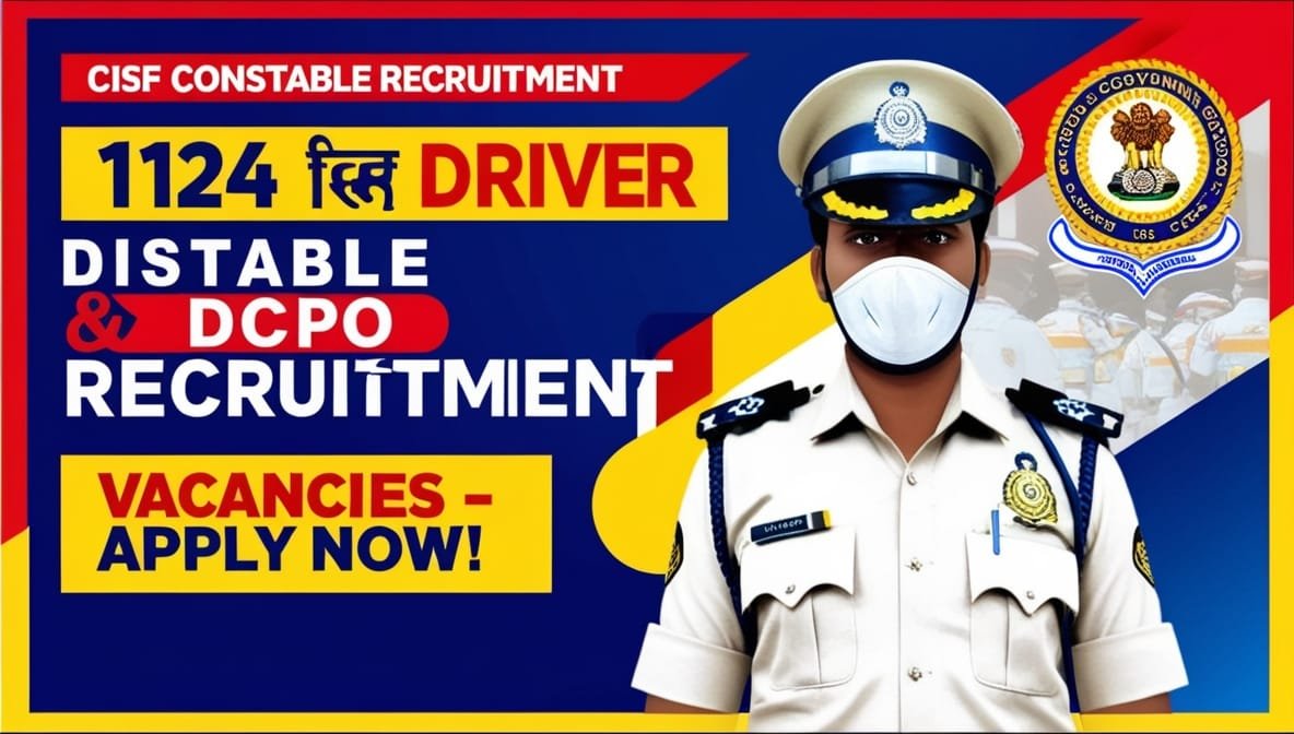 CISF Constable Driver Recruitment 2025