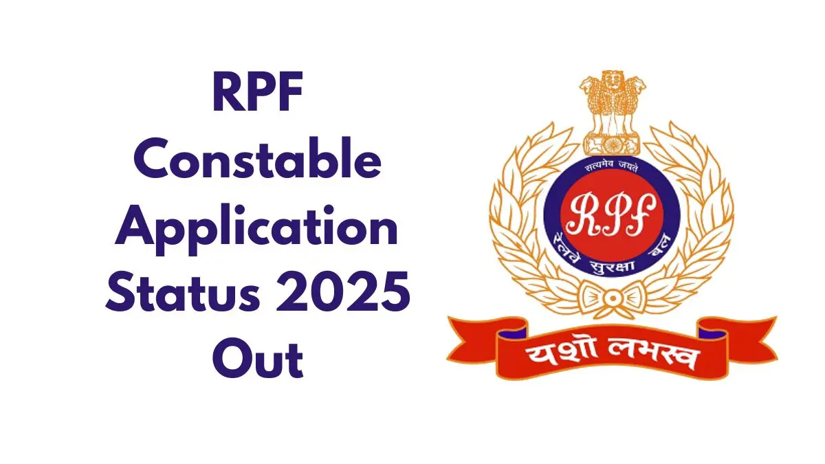 RPF Constable Application Status