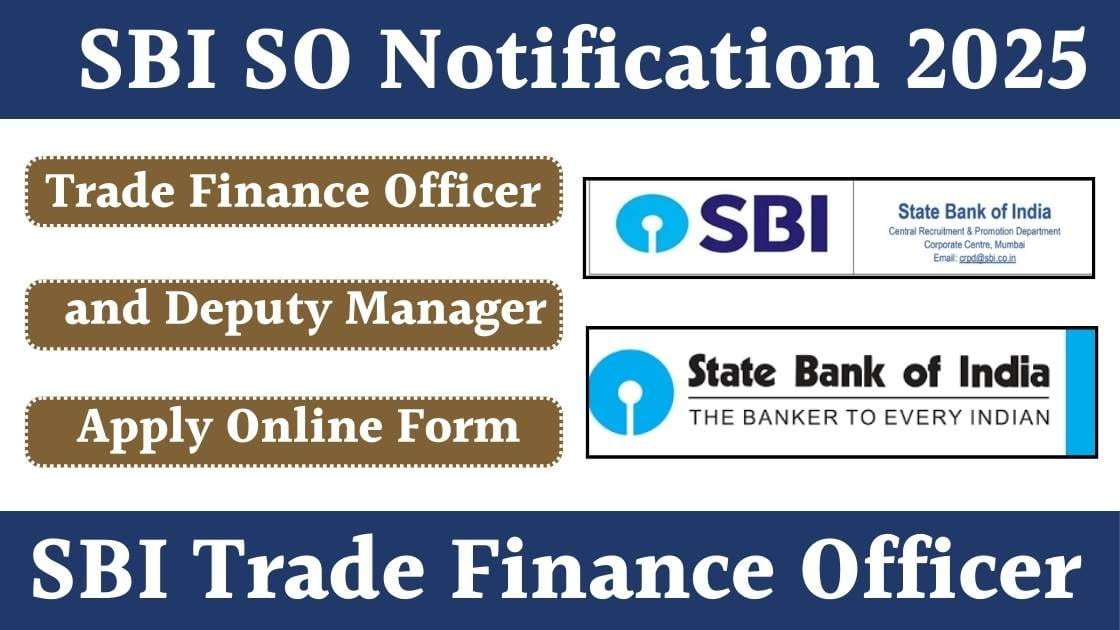 SBI Trade Finance Officer Recruitment